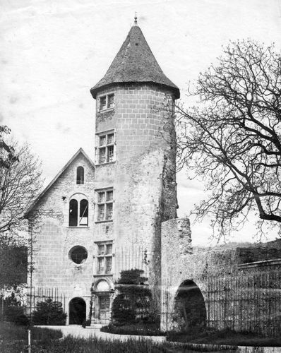 Château en 1850 avant reconstruction