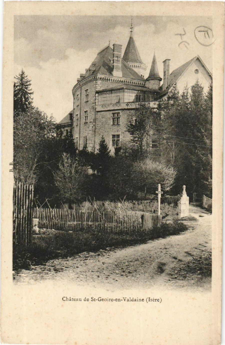 Château de Clermont en 1600